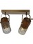 Avonni AR-60265-2EY Eskitme Kaplama Modern Avize E27 Metal Ahşap 32X25CM 1