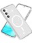 Samsung Galaxy S23 Kılıf Glow Magsafe Kapak - Şeffaf - CRM1277-7855 1