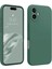iPhone 16 Kılıf First Silikon - Koyu Yeşil - CRM2866-2022 1