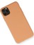 iPhone 11 Pro Max Kılıf Nano Içi Kadife Silikon - Mat Turuncu - CRM2317-9827 2