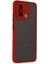 Xiaomi Redmi 12C Kılıf Montreal Silikon Kapak - Kırmızı - CRM4573-2333 2