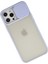 iPhone 12 Pro Max Kılıf Palm Buzlu Kamera Sürgülü Silikon - Lila - CRM7811-8031 2
