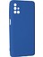 Samsung Galaxy M51 Kılıf Nano Içi Kadife Silikon - Mavi - CRM4897-8727 3