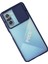 Xiaomi Poco F3 Kılıf Palm Buzlu Kamera Sürgülü Silikon - Lacivert - CRM9784-7775 2