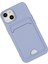 iPhone 14 Plus Kılıf Kelvin Kartvizitli Silikon - Lila - CRM8112-2164 3