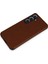 Samsung Galaxy S24 Kılıf Loop Deri Silikon - Kahverengi - CRM8154-1934 4