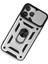 iPhone 15 Pro Kılıf Pars Lens Yüzüklü Silikon - Gümüş - CRM4818-4520 2