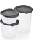 One Touch Fresh Küçük Kap 3'lü Set Siyah Mühür 1