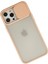 iPhone 12 Pro Max Kılıf Palm Buzlu Kamera Sürgülü Silikon - Pembe - CRM1418-2368 2