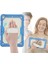iPad 10.2 (7.nesil) Kılıf Strap New Tablet Kapak - Mavi - CRM3070-9505 2
