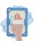 iPad 10.2 (7.nesil) Kılıf Strap New Tablet Kapak - Mavi - CRM3070-9505 3