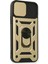 iPhone 12 Pro Kılıf Pars Lens Yüzüklü Silikon - Gold - CRM9407-3655 2