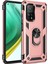 Xiaomi Mi 10T Pro Kılıf Sofya Yüzüklü Silikon Kapak - Rose - CRM7456-3029 1