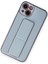 iPhone 14 Plus Kılıf Coco Deri Standlı Kapak - Sky Blue - CRM9070-8404 2