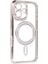 iPhone 16 Kılıf Joke Simli Magneticsafe Kılıf - Pembe - CRM5240-5589 3