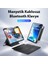 Dux Ducis iPad Pro 12.9 Dk Series Kablosuz Bluetooth Klavye Touchpad KILIF-(1903) - CRM6747-3837 2