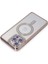 iPhone 15 Pro Max Kılıf Joke Simli Magneticsafe Kılıf - Pembe - CRM5525-8182 2