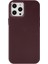 iPhone 12 Pro Max Kılıf Asya Deri Silikon - Mürdüm - CRM2891-4547 1