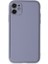 iPhone 12 Kılıf Coco Deri Silikon Kapak - Açık Lila - CRM4543-3486 1