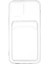 iPhone 12 Kılıf Kart Şeffaf Silikon - Şeffaf - CRM6245-6158 3