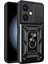 Vivo Y27 Kılıf Pars Lens Yüzüklü Silikon - Siyah - CRM6955-4126 1