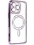 iPhone 16 Pro Kılıf Joke Simli Magneticsafe Kılıf - Derin Mor - CRM3736-4587 3