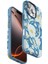 iPhone 16 Pro Max Flower Series Magsafe Kapak - Mavi - CRM5670-4892 1