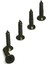 Çelik Klips ve Menteşe Ayak Vidası, Siyah, 2,2x7,5mm, 100 Adet 1