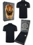 Orijinal Lisanslı 5 Yıldızlı Polo Yaka Siyah T-Shirt Gs Hediyelik Ahşap Kutulu 1