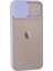 iPhone 13 Kılıf Palm Buzlu Kamera Sürgülü Silikon - Lila - CRM9363-9510 2