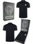 Orijinal Lisanslı Polo Yaka Siyah Spor T-Shirt Hediyelik Ahşap Kutulu 1