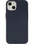 iPhone 14 Plus Kılıf Nano Içi Kadife Silikon - Lacivert - CRM1866-4909 1