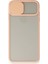 iPhone x Kılıf Palm Buzlu Kamera Sürgülü Silikon - Pembe - CRM1806-7090 2