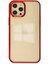 iPhone 12 Pro Max Kılıf Element Silikon - Kırmızı - CRM9917-5466 1
