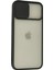 iPhone 12 Pro Max Kılıf Palm Buzlu Kamera Sürgülü Silikon - Siyah - CRM7428-1317 3