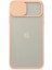 iPhone 11 Pro Max Kılıf Palm Buzlu Kamera Sürgülü Silikon - Pembe - CRM2491-1507 2