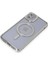 iPhone 11 Kılıf Joke Simli Magneticsafe Kılıf - Gümüş - CRM6831-1117 3