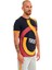 Orijinal Lisanslı Unisex Siyah Arma T-Shirt Gs Aslan Baskılı Hediyelik Ahşap Kutulu 4