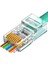 20 Adet Yeni Nesil RJ45 Cat5 Cat6 Ethernet Internet Kablo Soketi Konnektör Delikli 8P8C Jack Utp Kablo Ucu Gold Plated Jack 5