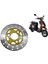 Kuba Blueberry 50CC Ön Fren Diski 1