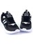Unisex Siyah Beyaz Bağcıklı Esnek Hafif Günlük Sneaker Spor Ayakkabı 1