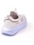 Erkek Beyaz Bağcıksız Esnek Çok Hafif Günlük Sneaker Spor Ayakkabı 5