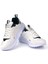 Unisex Beyaz Siyah Bağcıklı Esnek Hafif Günlük Sneaker Spor Ayakkabı 2