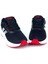 Erkek Siyah Kırmızı Bağcıklı Nefes Alan Esnek Hafif Günlük Sneaker Spor Ayakkabı 1