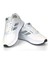 Erkek Beyaz Siyah Bağcıklı Nefes Alan Esnek Hafif Günlük Sneaker Spor Ayakkabı 2