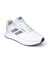 Erkek Beyaz Siyah Bağcıklı Nefes Alan Esnek Hafif Günlük Sneaker Spor Ayakkabı 3