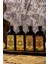 200ML Carmen Serisi Amber Renkli Parlak Metal Şişe Dökücülü Zeytinyağı,sirke,limon,nar Ekşisi Şişesi 4'lü Set 4