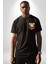 Artık Sıkılmıyorum Siyah Oversize Kadın Erkek Ön Minimal Baskılı Tişört 5