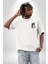 Death Note Kaderin Kontrolü Anime Beyaz Oversize Kadın Erkek Ön Minimal Baskılı Tişört 1