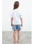 %100 Pamuk Ayıcık Baskılı Unisex Şortlu Pijama Takımı 5